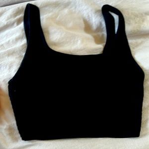 Babaton ribbed crop top